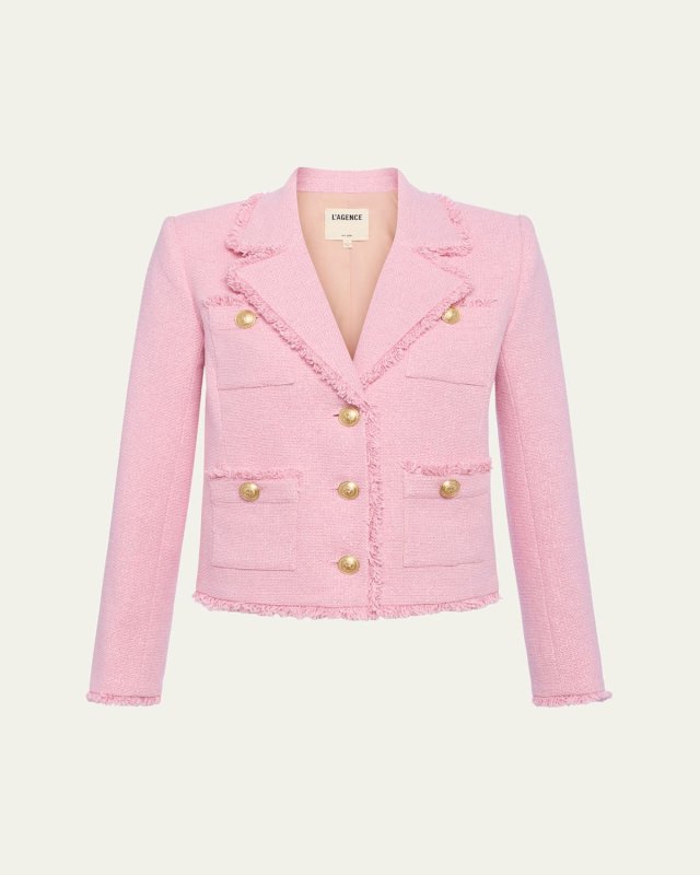 Sylvia Metallic Tweed Jacket